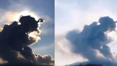 Awan panas Gunung Merapi mirip Petruk
