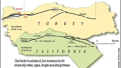 Terungkap! Inilah Sesar Anatolia Utara, Biang Kerok yang Bertanggung Jawab Atas Gempa Bumi M7,8 di Turki