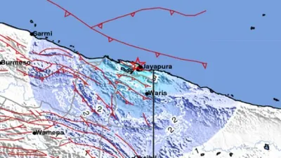 Gempa Bumi Magnitudo 4.9 Mengguncang Kota Jayapura