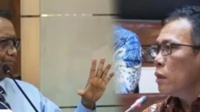 Mahfud MD dan Masinton Pasaribu