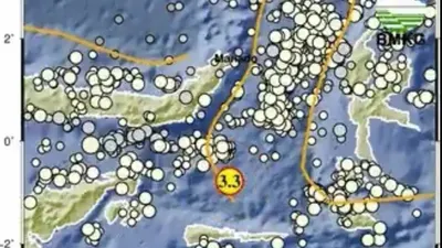 Gempa Bumi Guncang Bobong, Maluku Utara dengan Kekuatan 3.8 Magnitudo