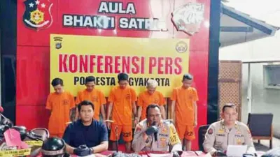 Polresta Yogyakarta Ungkap Kasus Aksi Klitih di Titik Nol Kilometer yang Sempat Viral, Begini Kronologinya!