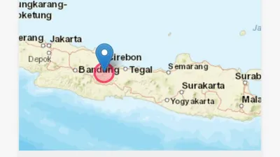 Gempa Hari Ini Di Kuningan Jawa Barat, Magnitudo 3,8 Diduga Akibat Sesar Baribis