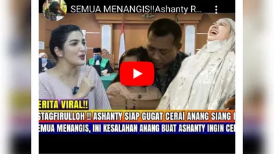 Heboh isu Ashanty menceraikan Anang Hermansyah dikarenakan ada sebuah kesalahan yang sangat fatal hingga Aurel dan Arsy histeris.