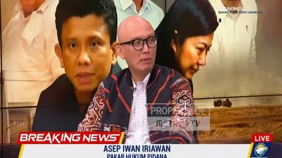 Ferdy Sambo Divonis Hukuman Mati, Pakar Hukum Asep Iwan Minta Masyarakat Jangan Gembira Dulu, Ini Alasannya!(Tangkap Layar YouTube Metro TV)