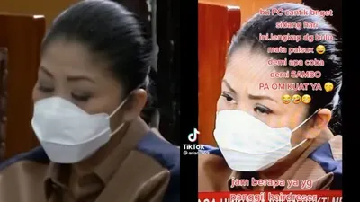 Bulu Mata Palsu Putri Candrawathi Disorot Warganet