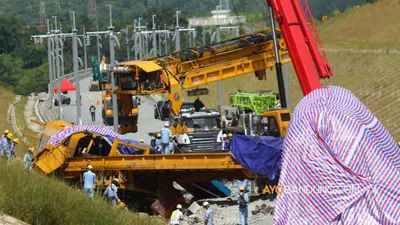 Kecelakan Kereta Cepat Jakarta-Bandung, Sebabkan Dua Korban WNA China Meninggal Dunia. Satu Pekerja Teknisi