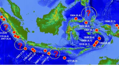 Inilah Zona Kekosongan Gempa Megathrust yang Patut Untuk Diwaspadai, Selatan Jawa Tengah Juga?