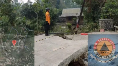 Waspada, BPBD DKI Beri Peringatan Dini Potensi Gerakan Tanah, Dampak Kerusakan Parah Pernah Terjadi di Bogor
