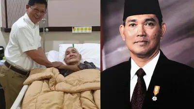 Mantan Wakil Presiden RI ke-6 Try Sutrisno Terbaring Sakit, Gatot Nurmantyo Doakan Kesembuhannya