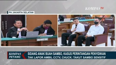Chuck Putranto Diam-diam Sembunyikan CCTV Tanpa Sepengetahuan Ferdy Sambo: Beliau Sensitif Soal CCTV