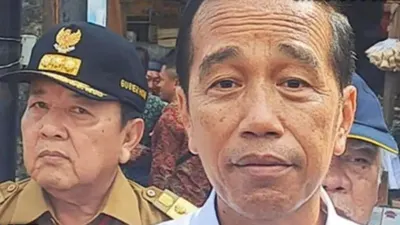Presiden Jokowi sentil jalan rusak di Lampung