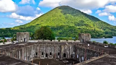 Benteng belgica di Banda Neira, Maluku 
