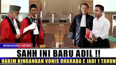 Geger! Hakim Beri Keputusan Mengejutkan, Vonis Bharada E Diringankan Jadi 1 Tahun, Benarkah? Cek Faktanya!