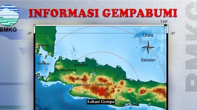 BREAKING NEWS! Gempa Guncang Bandung Jawa Barat, BMKG: Ada 4 Aktivitas Gempa Bumi Susulan