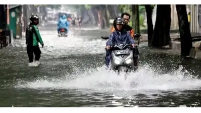 Banjir melanda di sejumlah titik di DKI Jakarta