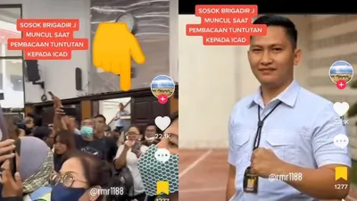Geger!Video Sosok Brigadir J Muncul Saat Sidang Tuntutan Richard Eliezer:Kecewa dengan Tuntutan JPU, Benarkah?