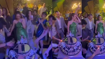 Tiko Aryawardhana di Ultah Bunga Citra Lestari BCL ke 40 