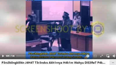 Geger! Terbukti Lakukan Persekongkolan, Viral Video Hakim Kasus Ferdy Sambo Diseret Paksa Dari Ruang Sidang, Cek Faktanya Disini