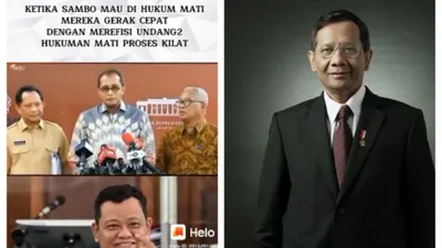 Mahfud MD Lantangkan Suara, Tak Terima Mendagri dan Wamenkum HAM Difitnah Bikin RKHUP Untuk Selamatkan Sambo!