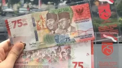Uang pecahan 75 ribu