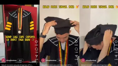 Toga UPI Bandung yang Viral