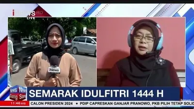 Reporter Dipertemukan dengan Ibunya Lewat Sambungan Telepon saat Bertugas di Momen Lebaran