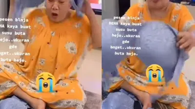 Viral Emak-emak Beli Bra Salah Ukuran