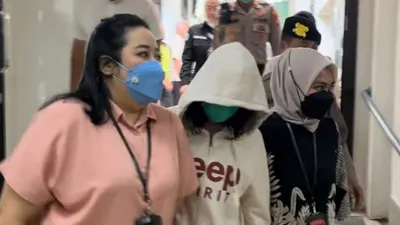 AG saat mendatangi Pengadilan Negeri Jakarta Selatan, Jakarta, Kamis (30/3/2023).