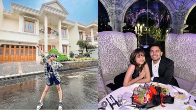 Fuji tampak berpose didepan rumah barunya. Netizen pun memberi ucapan selamat dan mendukung Fuji kedepannya.