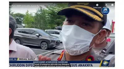 AKBP Achiruddin Hasibuan memberi komentar atas dicopotnya dari Kepolisian  Sumatera Barat atas kasus yang melibatkan sang anak atas penganiayaan.