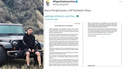 Buntut Kelakukan Anak Pejabat Pajak, DJP Nyatakan Sikap Untuk Bertindak Tegas: Mengecam Gaya Hidup Mewah