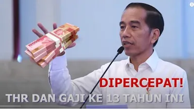 THR dan gaji ke 13 akan dipercepat pada tahun ini. Simak informasi selengkapnya!
