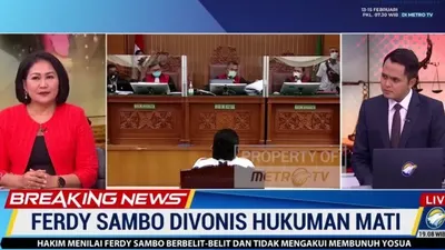 Pakar Mikro Ekspresi Nilai Gestur Ferdy Sambo Saat Vonis Mati: Ada Gestur Stres