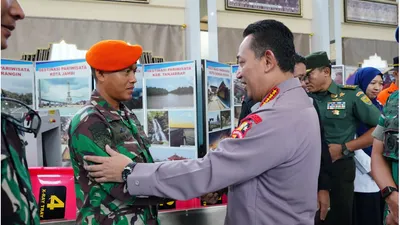Kapolri Listyo Sigit Prabowo mengucapkan terima kasih
