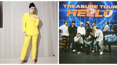 Ayu Ting Ting Ngonten Bareng Boyband Treasure! 