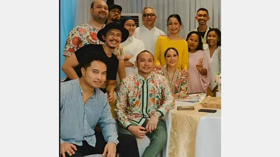 Postingan BCL saat merayakan hari Lebaran