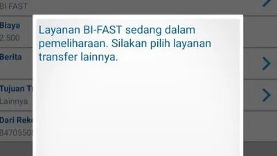 Layanan BI Fast BCA Gangguan? Jangan Panik, Ini Penyebab dan Solusi Transfer dari BCA ke Rekening Lain