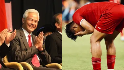 Ganjar Pranowo dan Hokky Caraka Pemain Timnas U-20