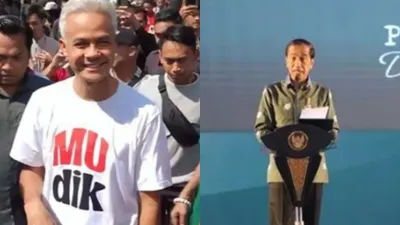 Ganjar Pranowo dan Jokowi