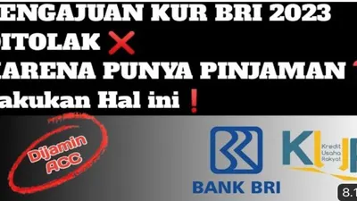 Tips Agar  Pengajuan KUR BRI 2023 Disetujui bank