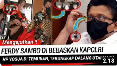 Geger HP Yosua Ditemukan, Ferdy Sambo Bebas, Terungkap Otak Utama Pembunuhan, Benarkah?