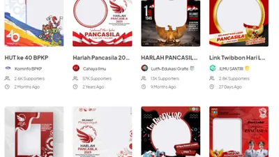 Biar Nggak Fomo! Update IG Story Pakai 10 Link Twibbon Hari Lahir Pancasila Ini! Berikut Cara Pemakaiannya!
