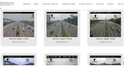 Cara Pantau CCTV Jalan Tol Online