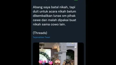Viral Pria Gagal Nikah Gegara Ditinggal Selingkuh, Uang Kawinan Dipakai Mantan Nikah dengan Pria Lain