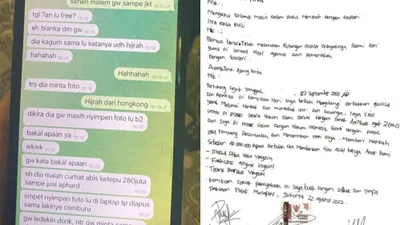 Isu perselingkuhan Virgoun tengah menyita perhatian publik akhir-akhir ini hingga tereksposnya surat pernyataan dari vokalis band populer 'Last Child'.