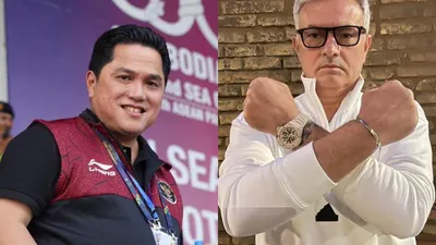 Erick Thohir dan Jose Mourinho