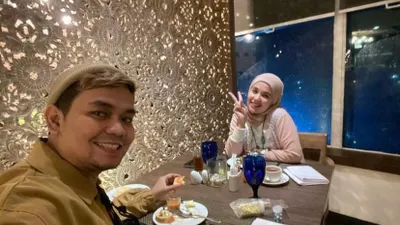 Indra Bekti dan Aldila Jelita