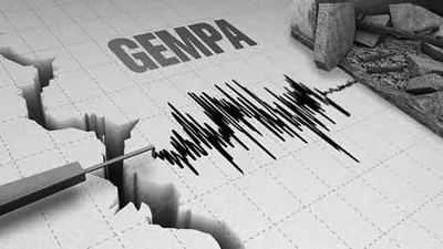 Ilustrasi gempa bumi