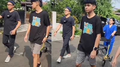 Kabar Baik! Sempat Alami Fase Kritis, David Ozora Sudah Bisa Berjalan Tanpa Walker